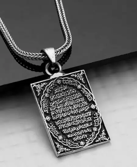 Gümüş Karınca Duası Kolye