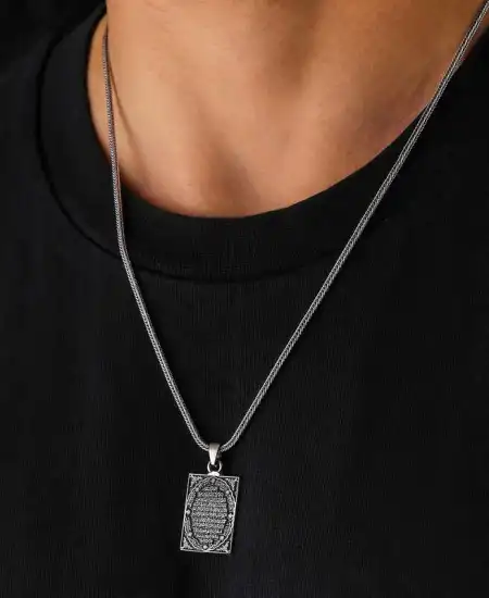 Gümüş Karınca Duası Kolye