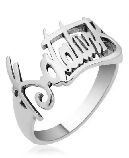 Gümüş Kemal Atatürk Erkek Yüzük