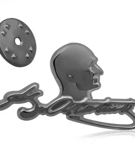 Gümüş Kemal Atatürk İmzalı Rozet