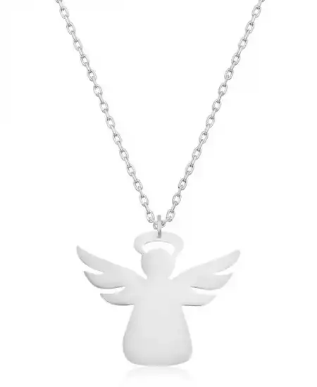 Gümüş Meleğim Bayan Kolye
