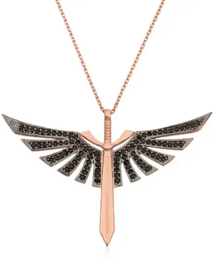 Gümüş Mikailin Kılıcı Kolye