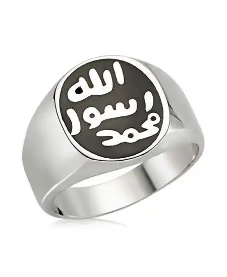 Gümüş Mührü Şerif Erkek Yüzük