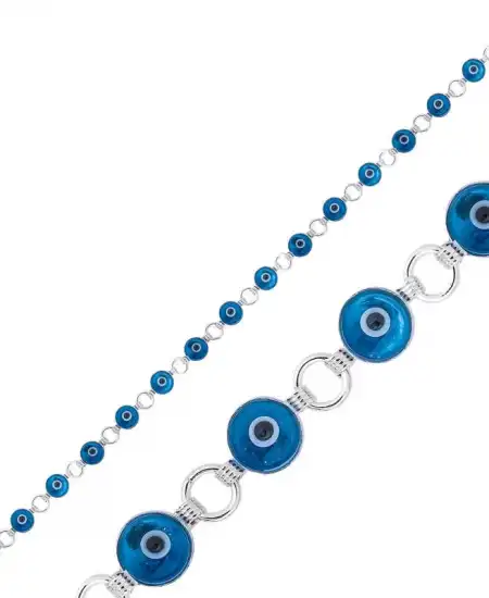 Gümüş Nazar Bayan Bileklik