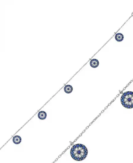 Gümüş Nazar Bayan Bileklik