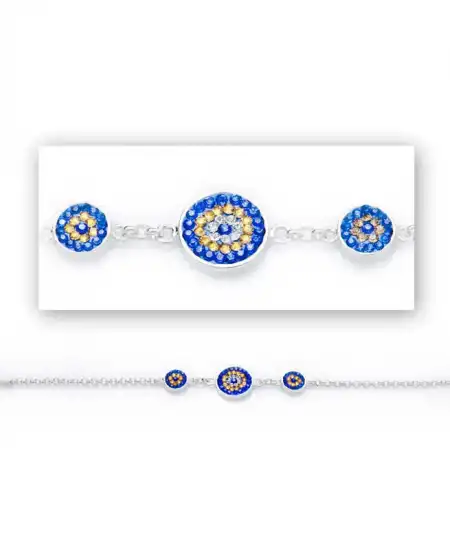 Gümüş Nazar Bayan Bileklik