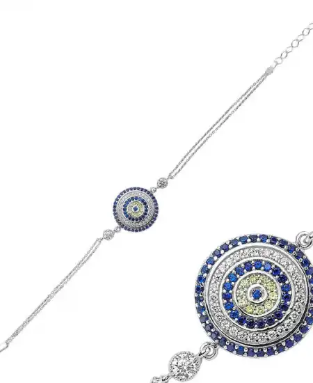 Gümüş Nazar Bayan Bileklik