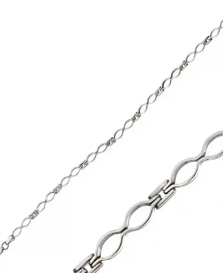 Gümüş Oksitli Erkek Bileklik