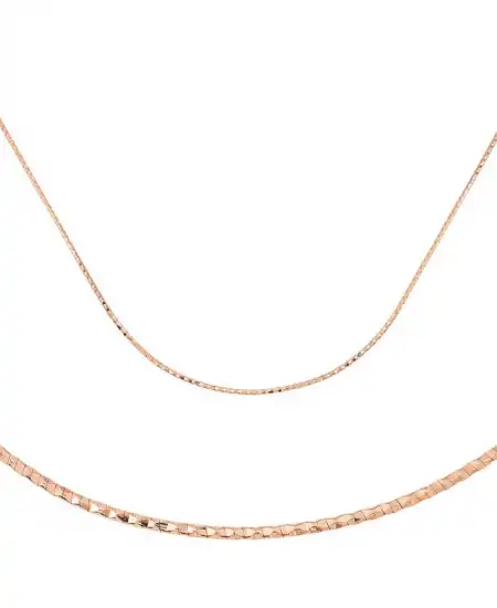 Gümüş Omega Choker Zincir