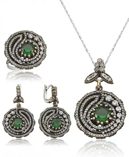 Gümüş Otantik Bayan Set