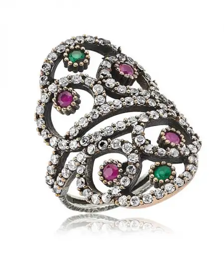 Gümüş Otantik Bayan Yüzük