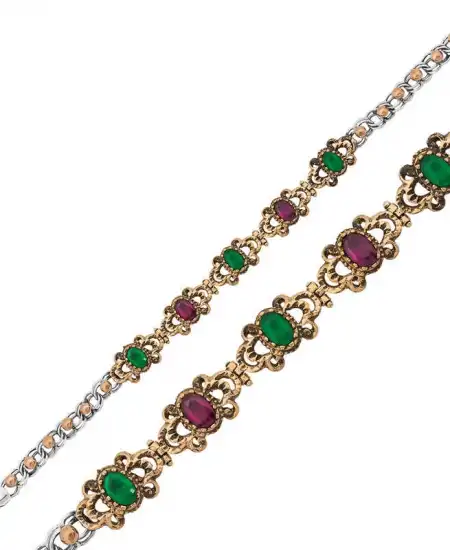 Gümüş Otantik Fantazi Bayan Bileklik