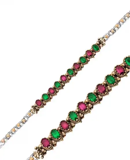 Gümüş Otantik Fantazi Bileklik