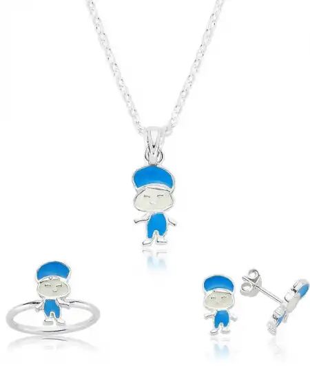 Gümüş Pepee Çocuk Set