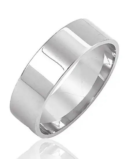 Gümüş Rodyum Kaplama Alyans