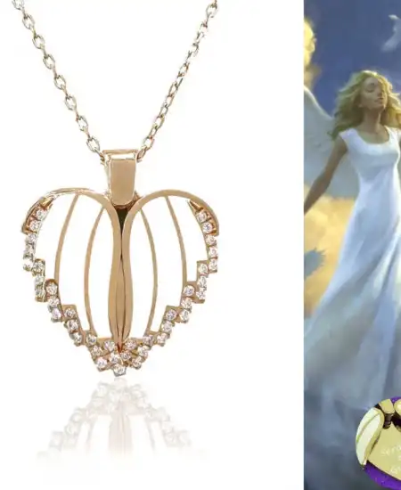 Gümüş Rose Kalpli İsimli Bayan Kolye