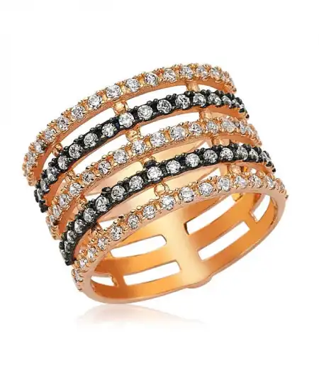 Gümüş Rose Tamtur Bayan Yüzük