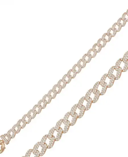 Gümüş Rose Taşlı Gurmet Bayan Bileklik