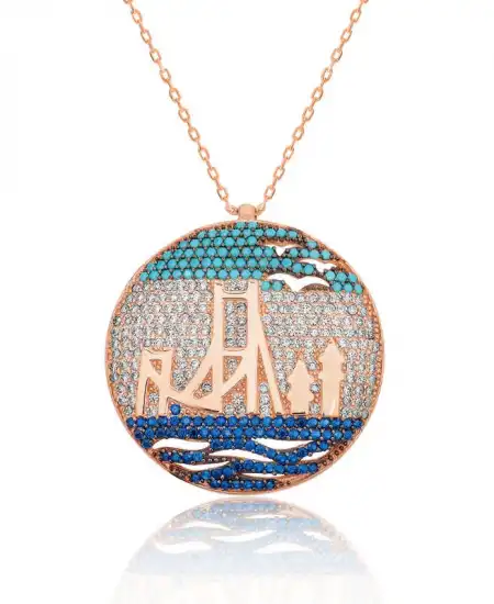 Gümüş Şehitler Köprüsü Kolye