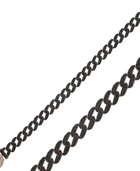 Gümüş Siyah Taşlı Gurmet Bayan Bileklik