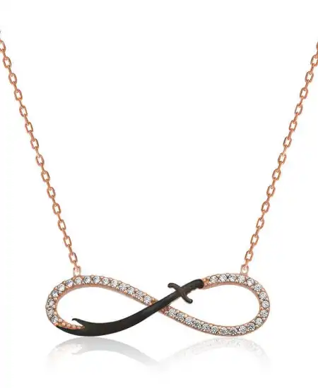 Gümüş Sonsuzluk Zülfikar Kılıcı Kolye