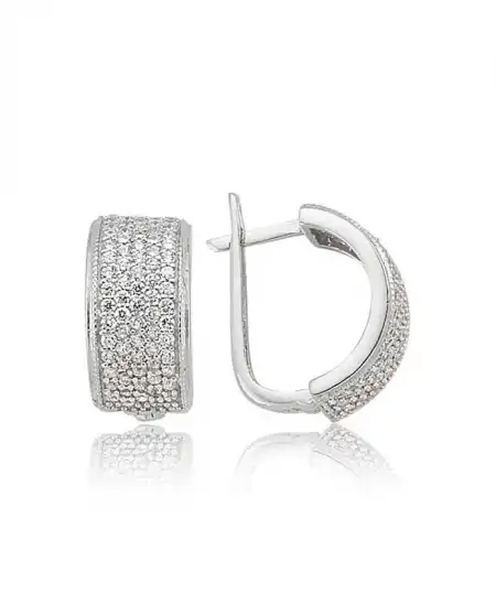 Gümüş Tamtur Küpe