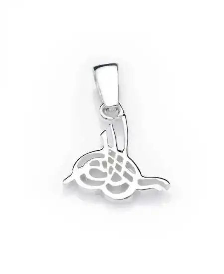 Gümüş Tuğralı Kolye