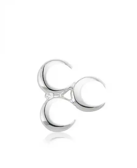 Gümüş Üç Hilal Rozet