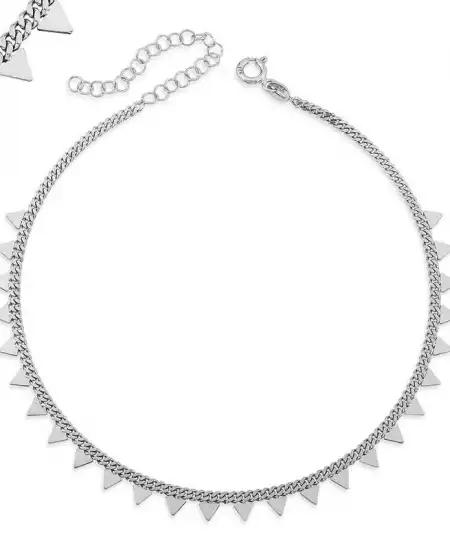 Gümüş Üçgen Halhal