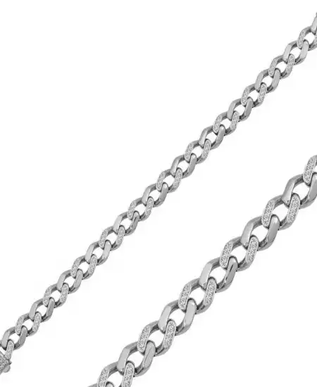 Gümüş Unisex Taşlı Gurmet Bileklik