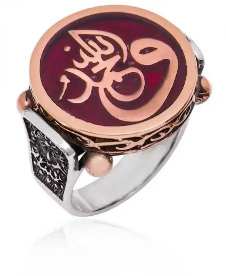 Gümüş Vav Erkek Yüzük