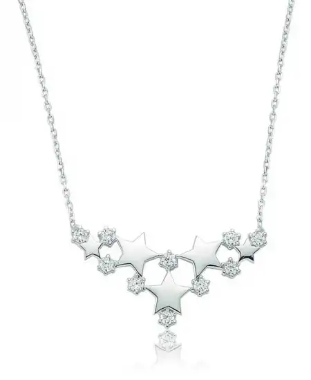 Gümüş Yıldız Kolye