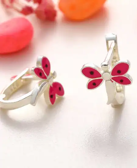 Gümüş Yusufcuk Çocuk Küpesi