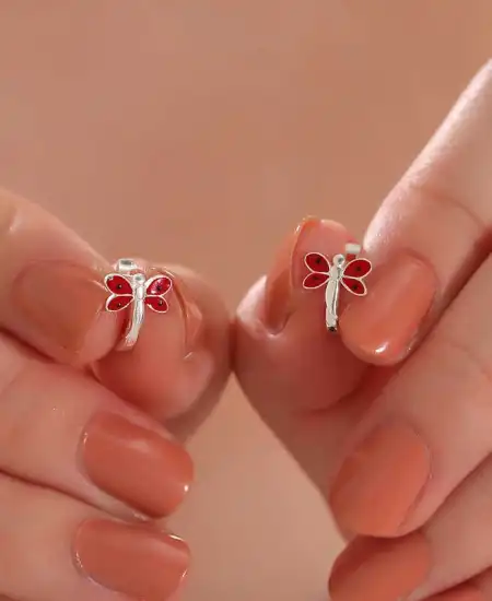 Gümüş Yusufcuk Çocuk Küpesi