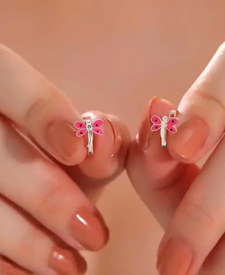 Gümüş Yusufcuk Çocuk Küpesi