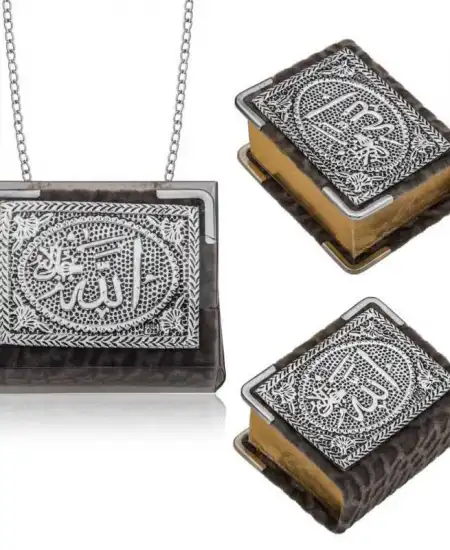 Gümüş Zincirli Küçük Kuranı-ı Kerim