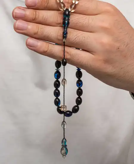 Sıkma Kehribar Tesbih