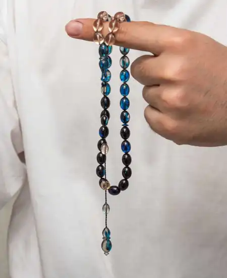 Sıkma Kehribar Tesbih