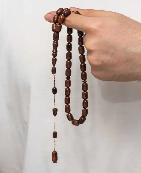 Sıkma Kehribar Tesbih