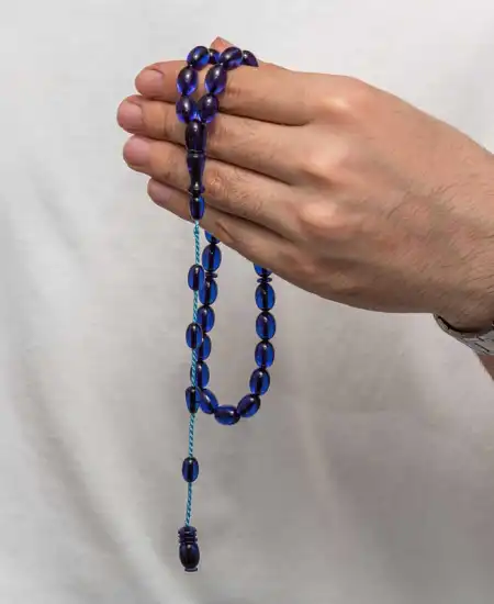 Sıkma Kehribar Tesbih