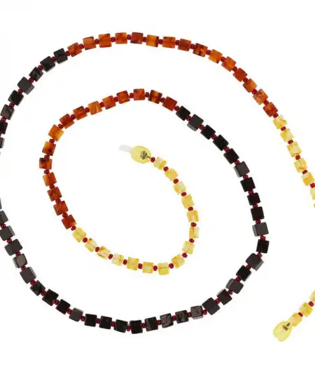 Yetişkin Damla Kehribar Kolye