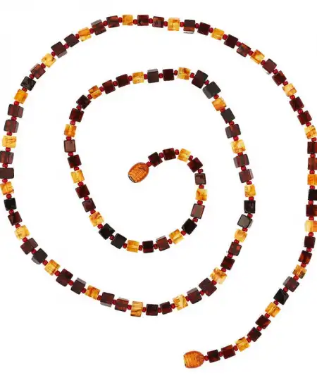 Yetişkin Damla Kehribar Kolye