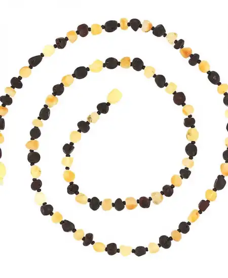 Yetişkin Damla Kehribar Kolye