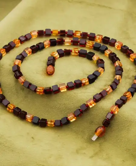 Yetişkin Damla Kehribar Kolye