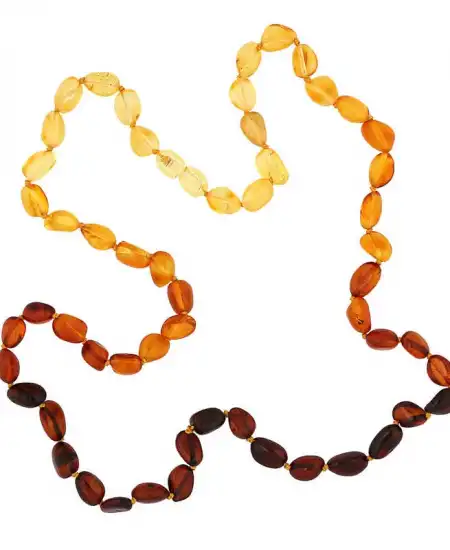 Yetişkin Damla Kehribar Kolye