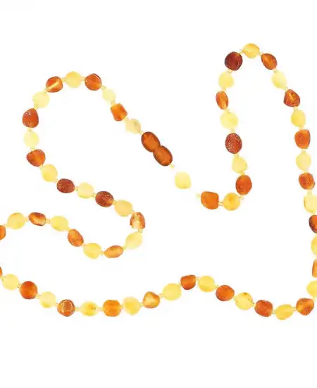 Yetişkin Damla Kehribar Kolye