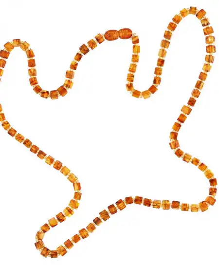 Yetişkin Damla Kehribar Kolye