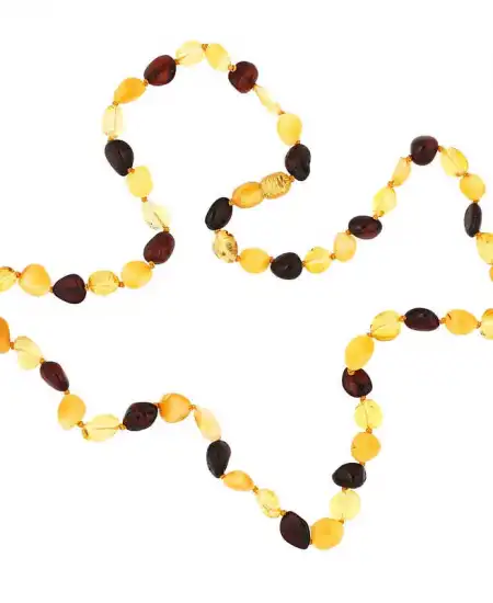 Yetişkin Damla Kehribar Kolye