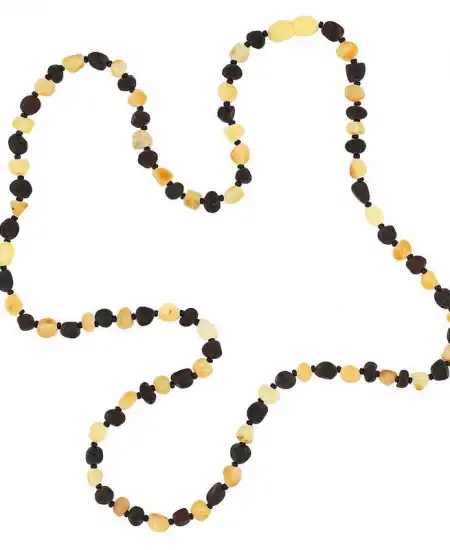 Yetişkin Damla Kehribar Kolye