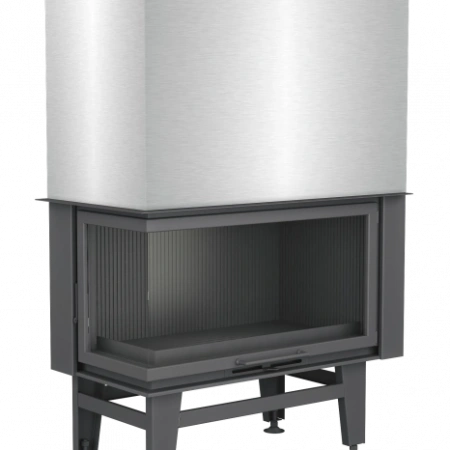 Macroflam 105cm L Tip Odunlu Asansör Kapaklı Şömine